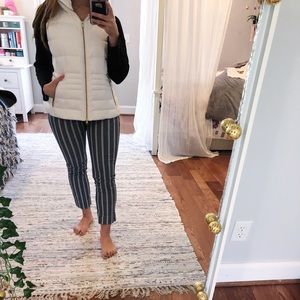 Lilly Pulitzer NWT white puffer vest